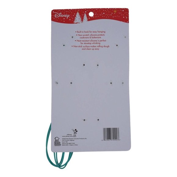 Disney 3 Piece Baking Set (Spatula Rolling Pin Whisk) Festive Kitchen Essentials - Picture 6 of 6